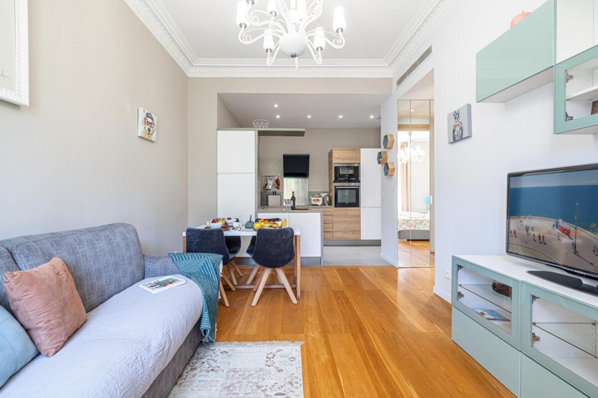 Joffre 49-D - Charming 2 Bedroom - Carre D'Or Ницца Экстерьер фото